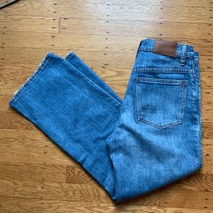Like New - Madewell Jeans - 26 Slim Wide Leg Crop